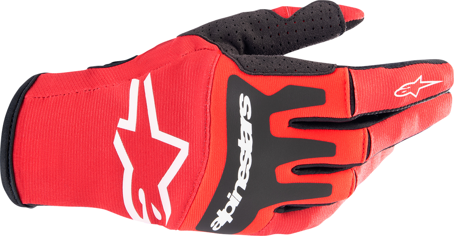 ALPINESTARS Techstar Gloves - Red/Black - Medium 3561023-3110-M