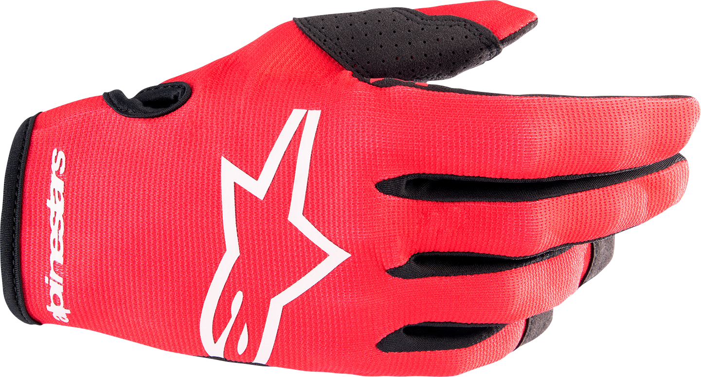 ALPINESTARS Radar Gloves - Red/White - 2XL 3561823-3120-2X