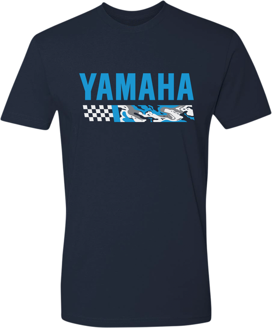 YAMAHA APPAREL Yamaha Racing Camo T-Shirt - Blue - Small NP21S-M3114-S