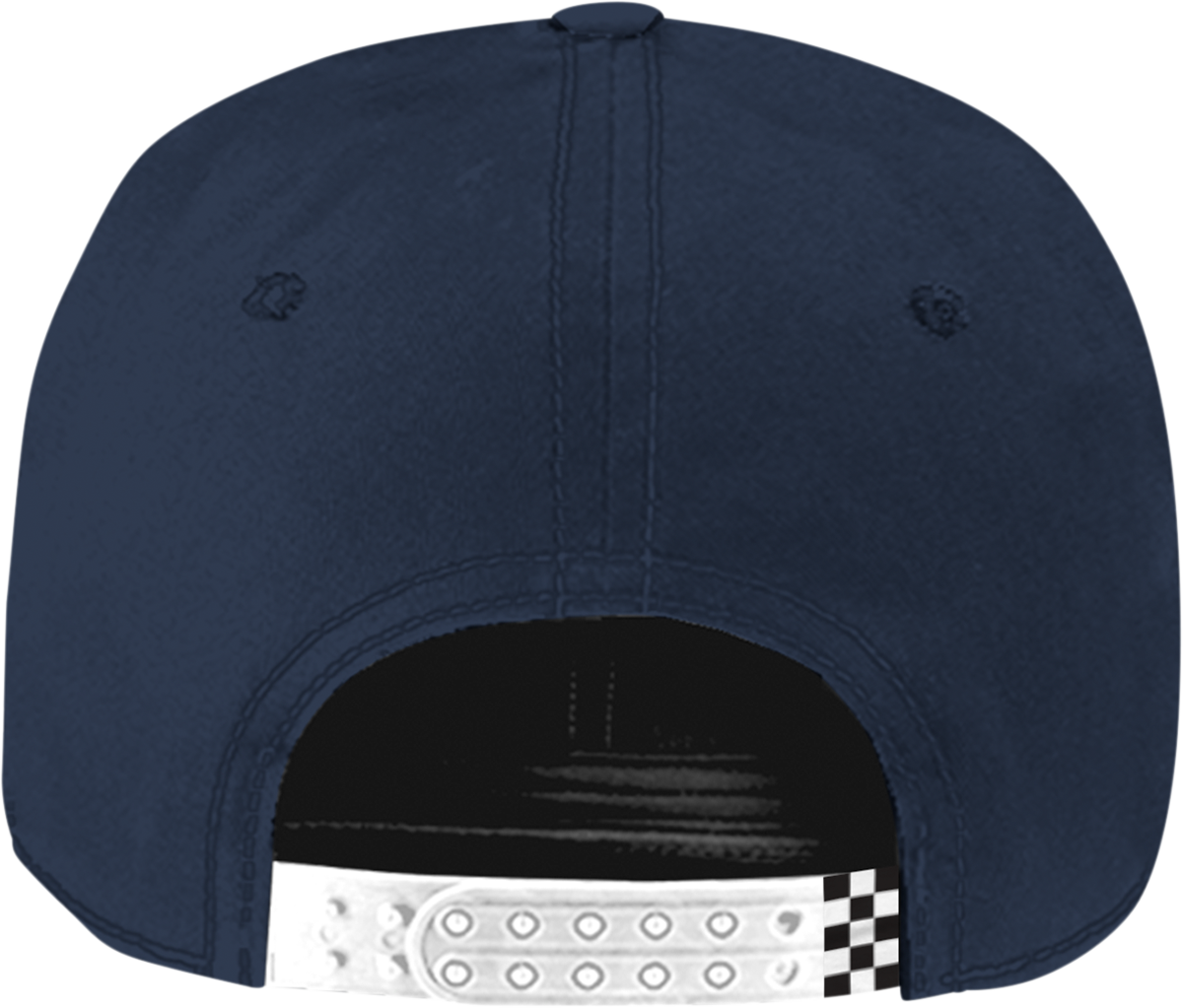 YAMAHA APPAREL Yamaha Racing Hat - Flat Bill - Camo Blue NP21A-H3239