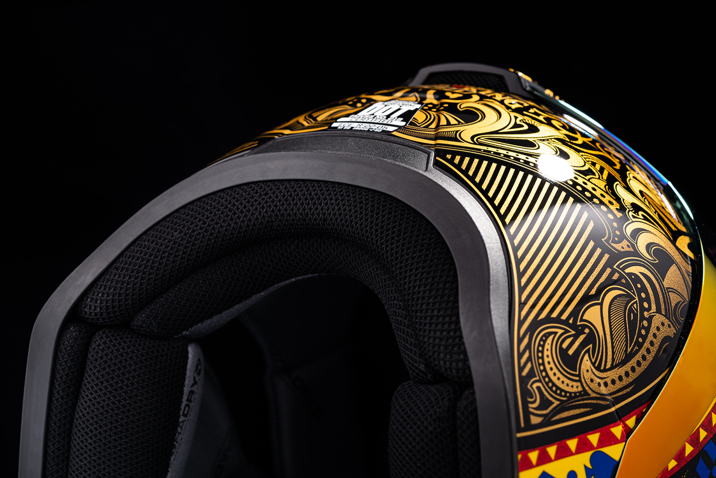 ICON Airform* Helmet - Suicide King - Gold - Small 0101-14728