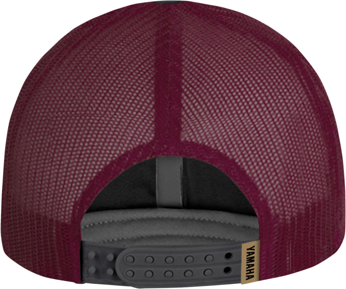 YAMAHA APPAREL Yamaha Wool Hat - Gray/Maroon NP21A-H3247