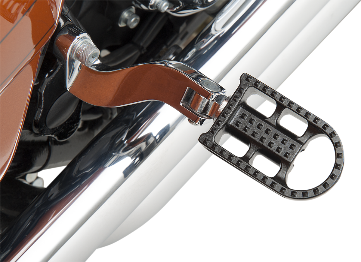 BILTWELL Mushman Footpegs - Black 7002-201-01