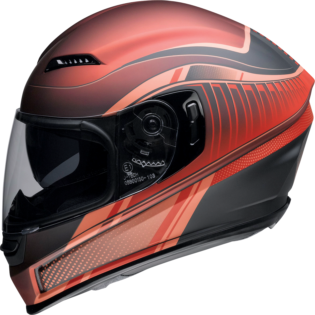 Z1R Jackal Helmet - Dark Matter - Red - Small 0101-14849