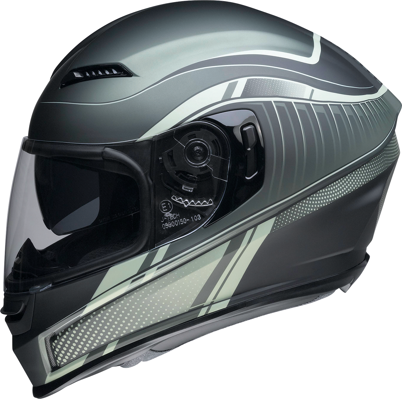 Z1R Jackal Helmet - Dark Matter - Green - XS 0101-14855