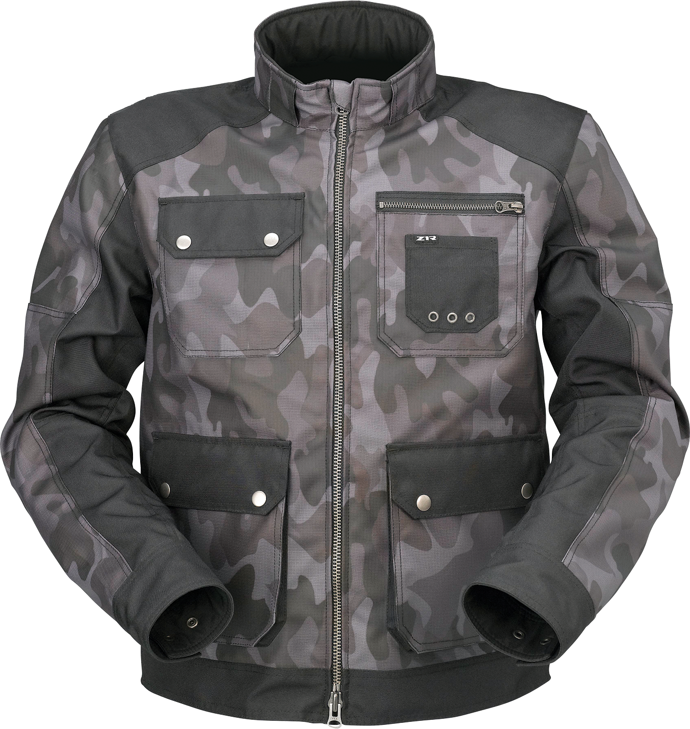Z1R Camo Jacket - Gray/Black - 3XL 2820-5968