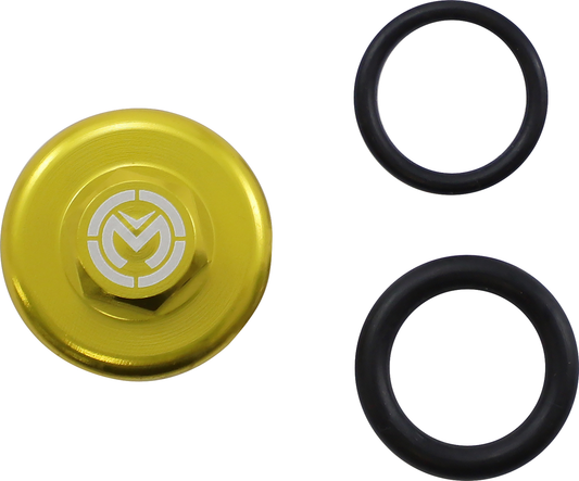 MOOSE RACING Oil Cap - Yellow - Suzuki T14-6302Y