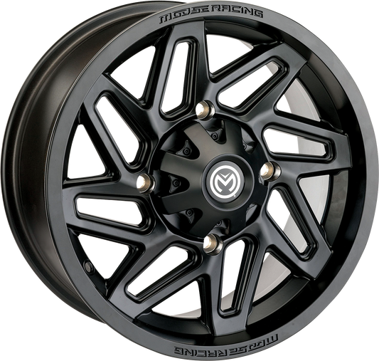 MOOSE UTILITY Wheel - 361X - Front/Rear - Black - 14x7 - 4/136 - 5+2 361MO147136MB55
