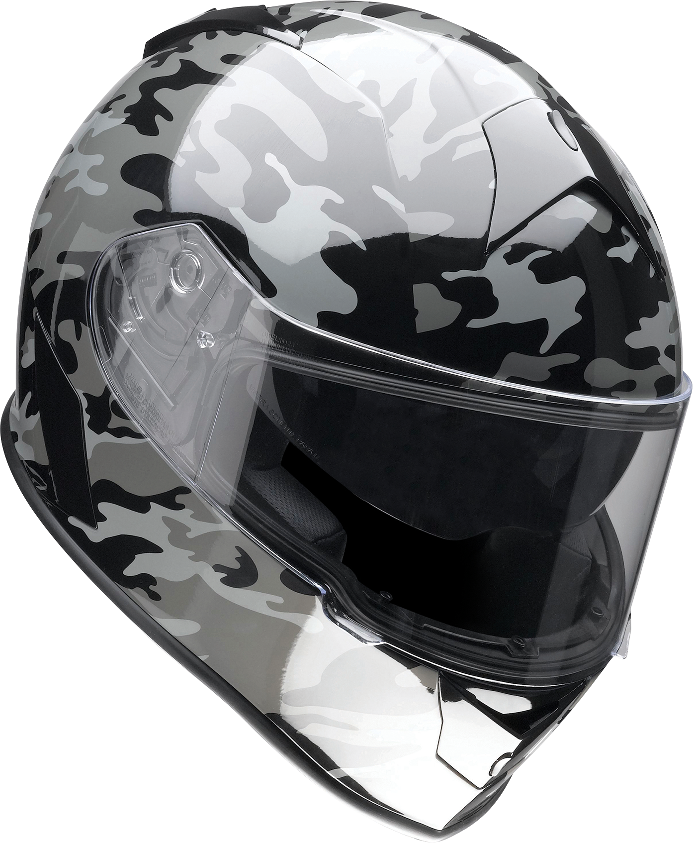 Z1R Warrant Helmet - Camo - Black/Gray - 2XL 0101-14370