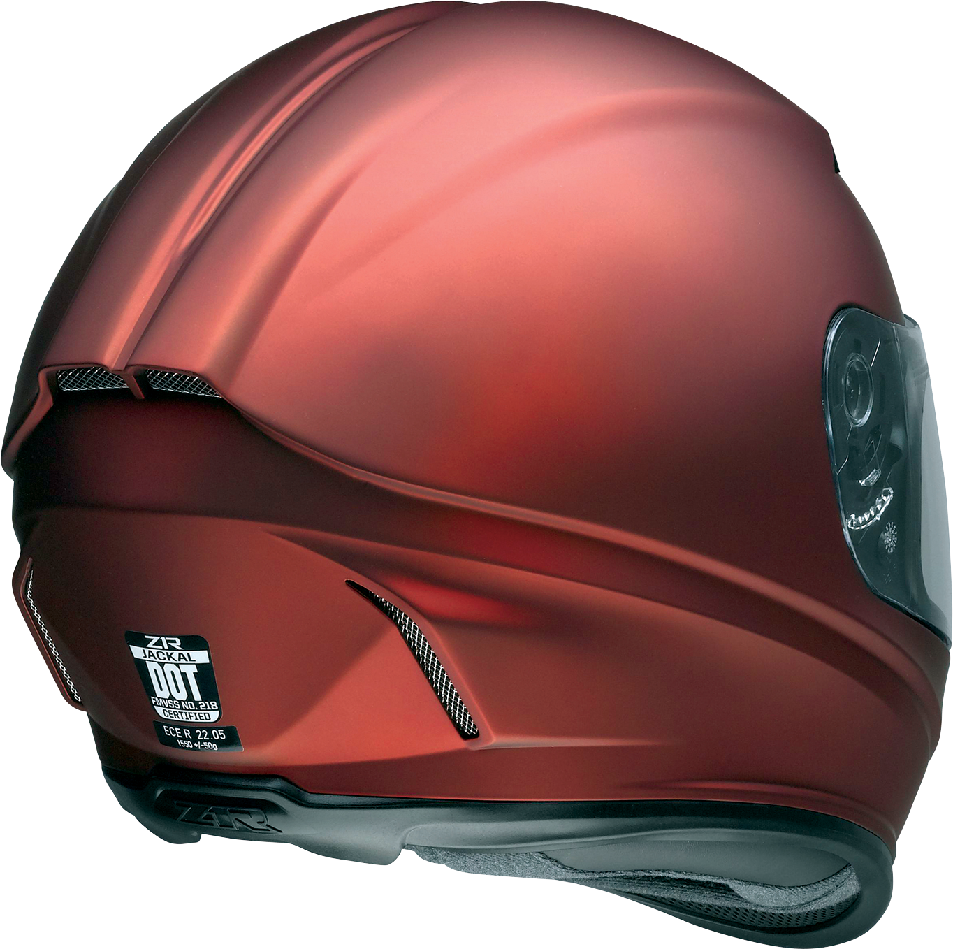 Z1R Jackal Helmet - Satin - Red - XS 0101-14821