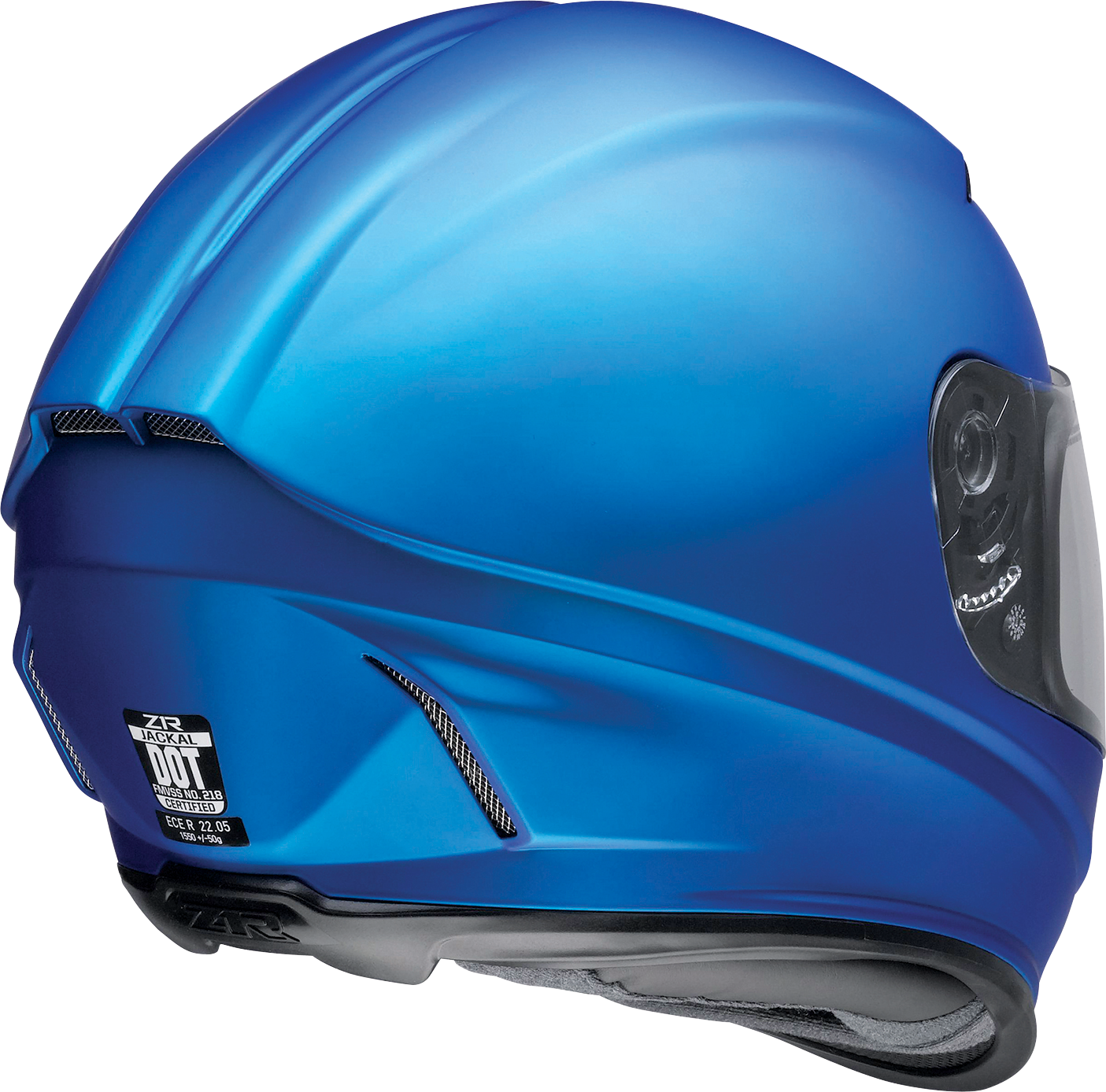 Z1R Jackal Helmet - Satin - Blue - Large 0101-14831