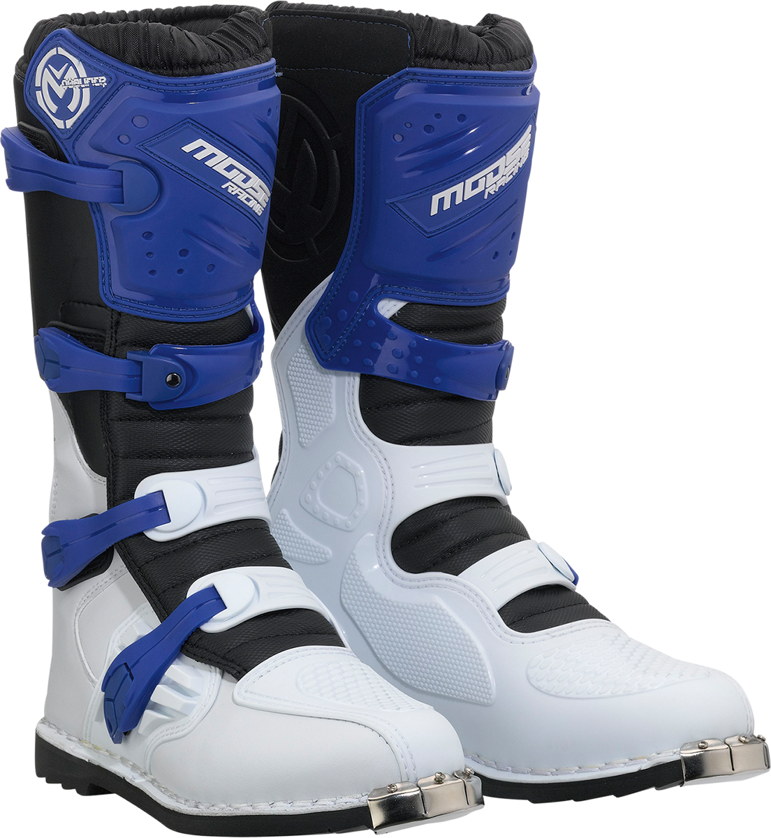 MOOSE RACING Qualifier Boots - Blue - Size 7 3410-2608