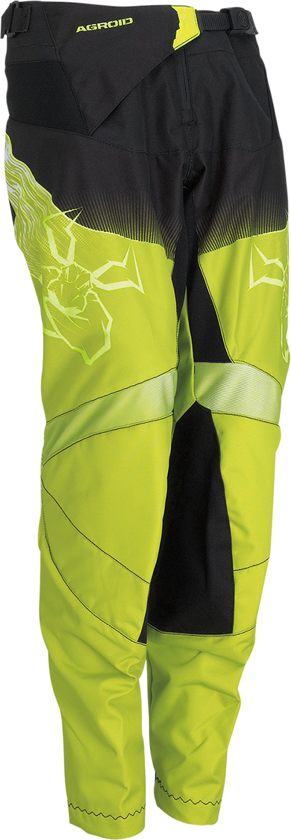 MOOSE RACING Youth Agroid Pants - Hi-Vis/Black - 22 2903-2281
