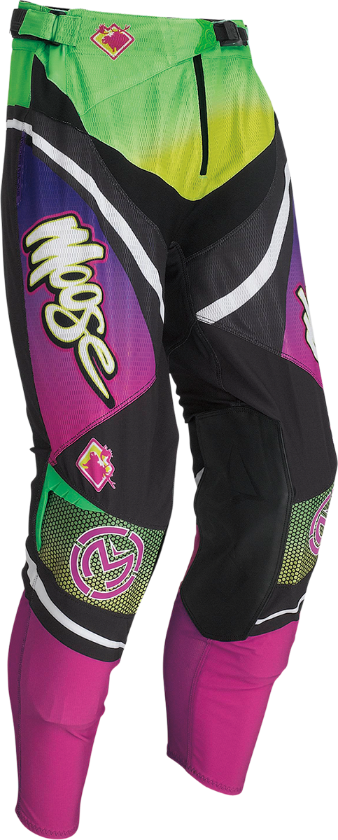 MOOSE RACING Sahara Pants - Purple/Green - 28 2901-10410