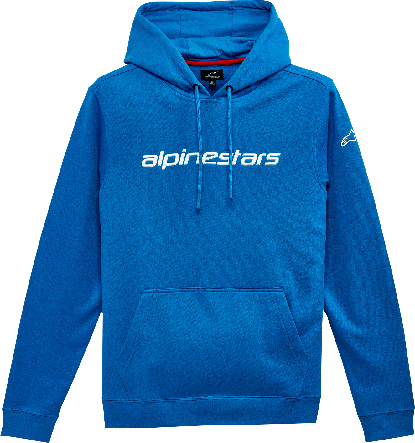 ALPINESTARS Linear Hoodie - Blue/White - Medium 1213516707223M