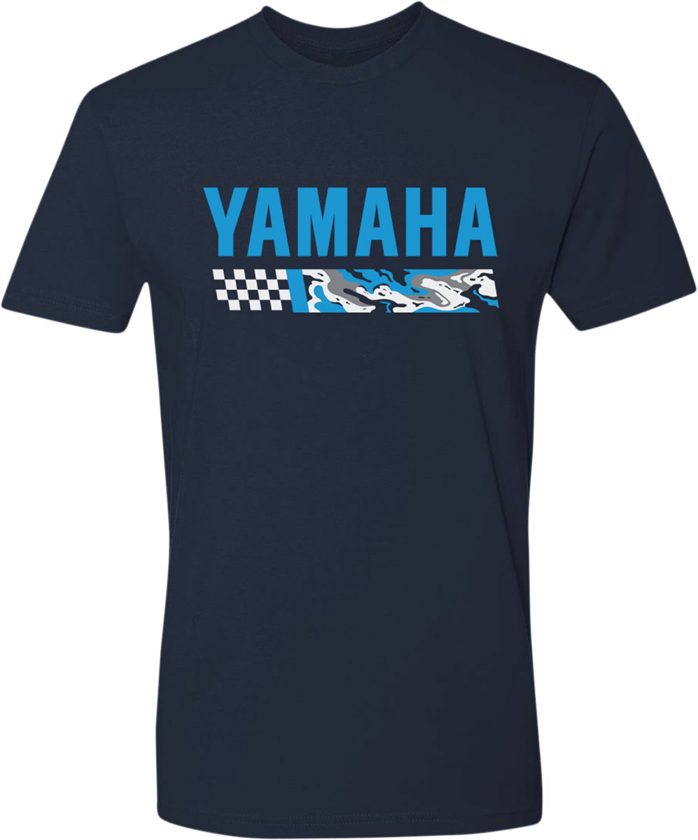 YAMAHA APPAREL Yamaha Racing Camo T-Shirt - Blue - Large NP21S-M3114-L