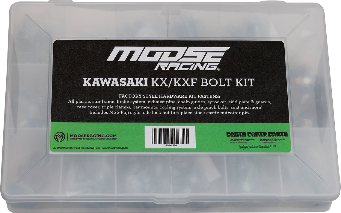 MOOSE RACING Bolt Kit - KX/KXF BKP-05