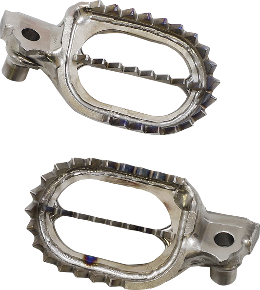 MOOSE RACING Titanium Footpegs - Yamaha 50610-SPTF-00Y