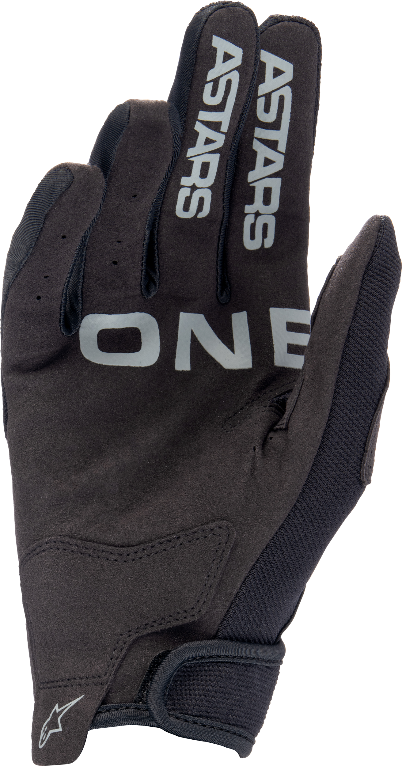 Radar Gloves Black/Brushed Silver Sm