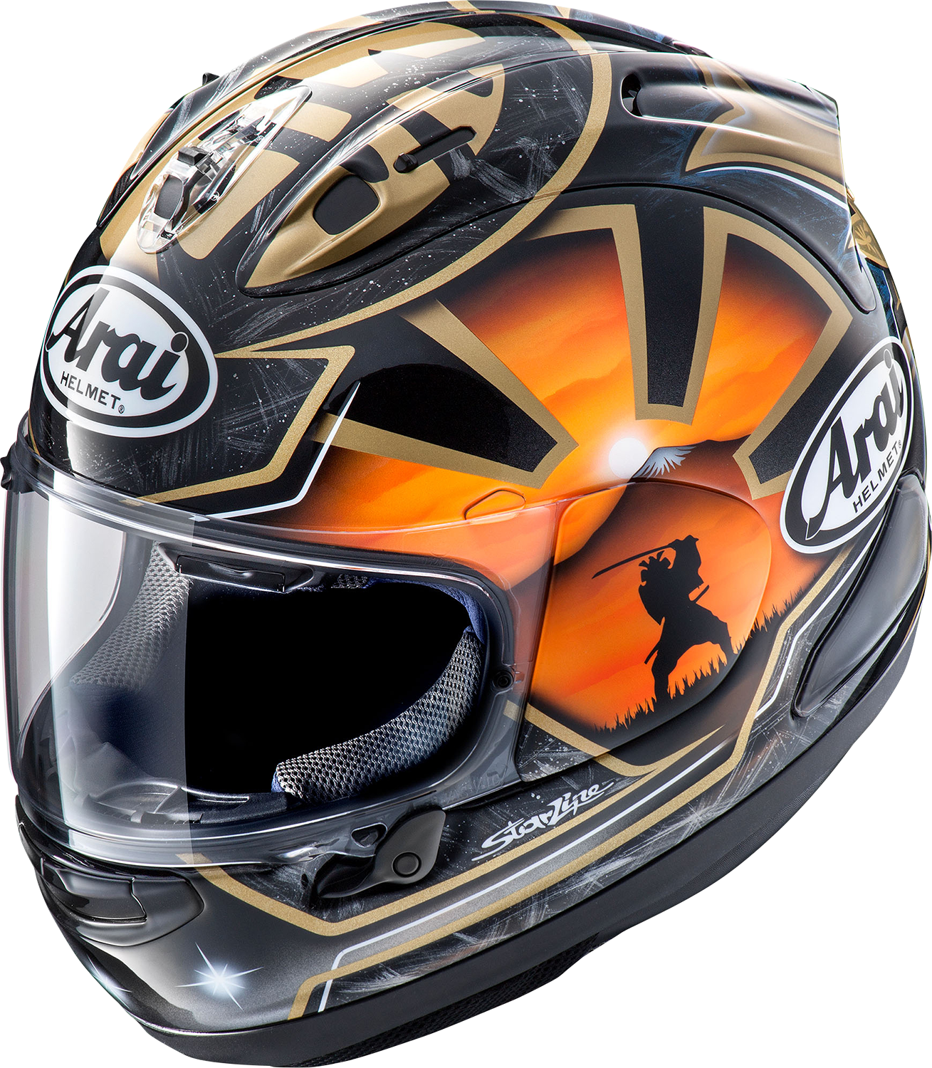 ARAI HELMETS Corsair-X Helmet - Dani Samurai-2 - Black - Small 0101-15768