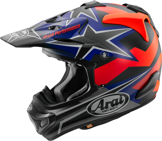 ARAI HELMETS VX-Pro4 Helmet - Stars & Stripes - Black Frost - Large 0110-8209