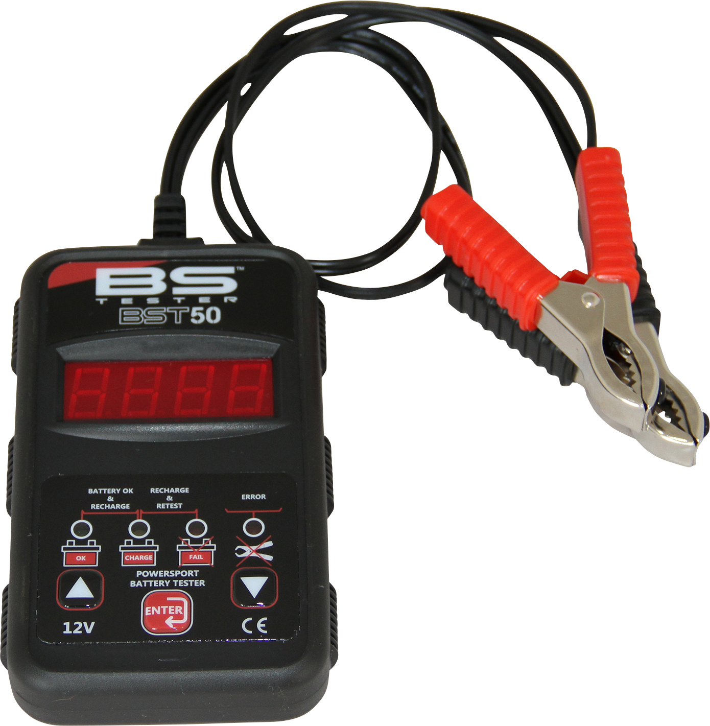 BS BATTERY Battery Tester with LED Display 700517