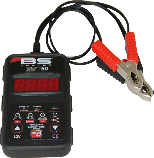 BS BATTERY Battery Tester with LED Display 700517