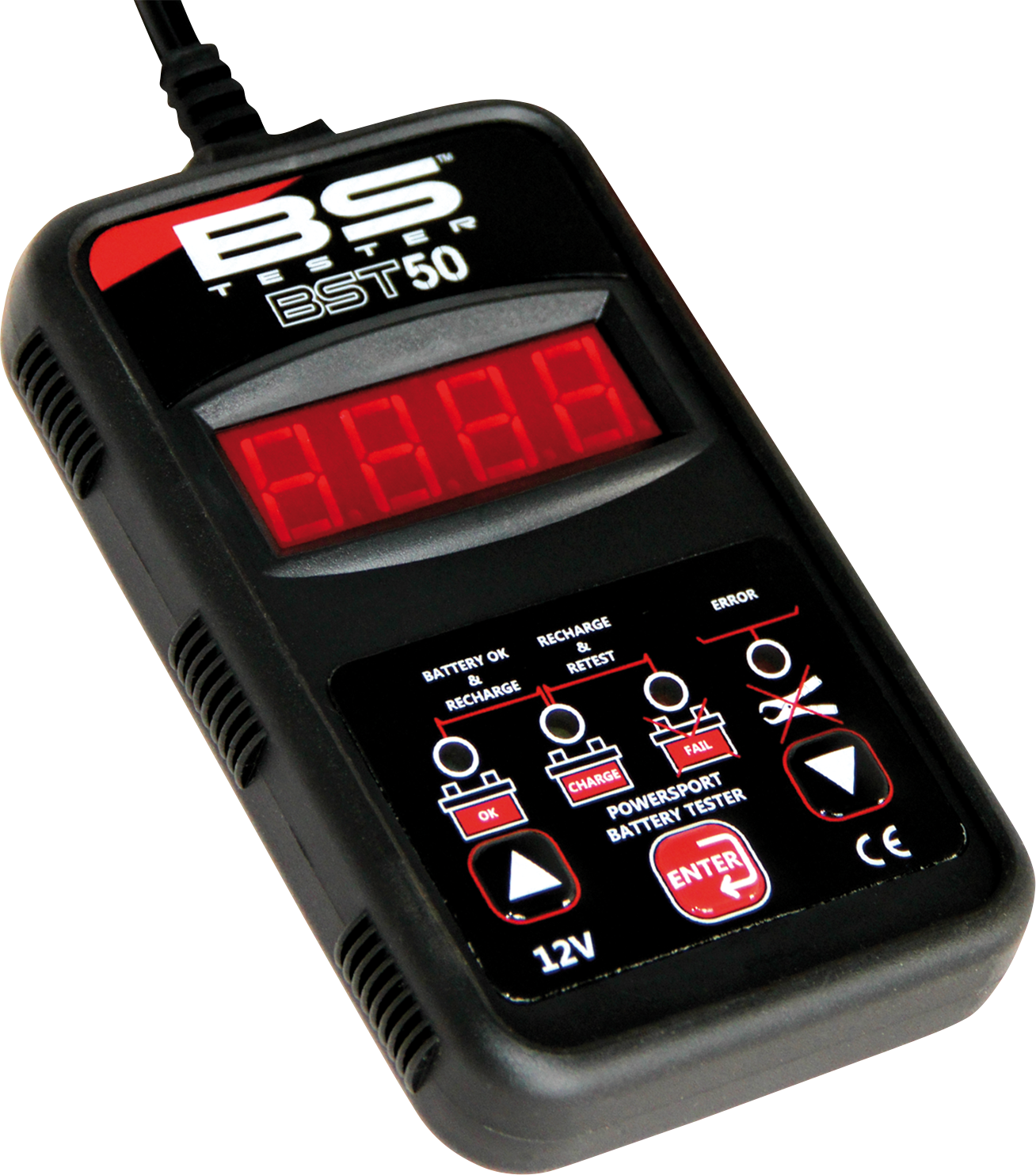 BS BATTERY Battery Tester with LED Display 700517