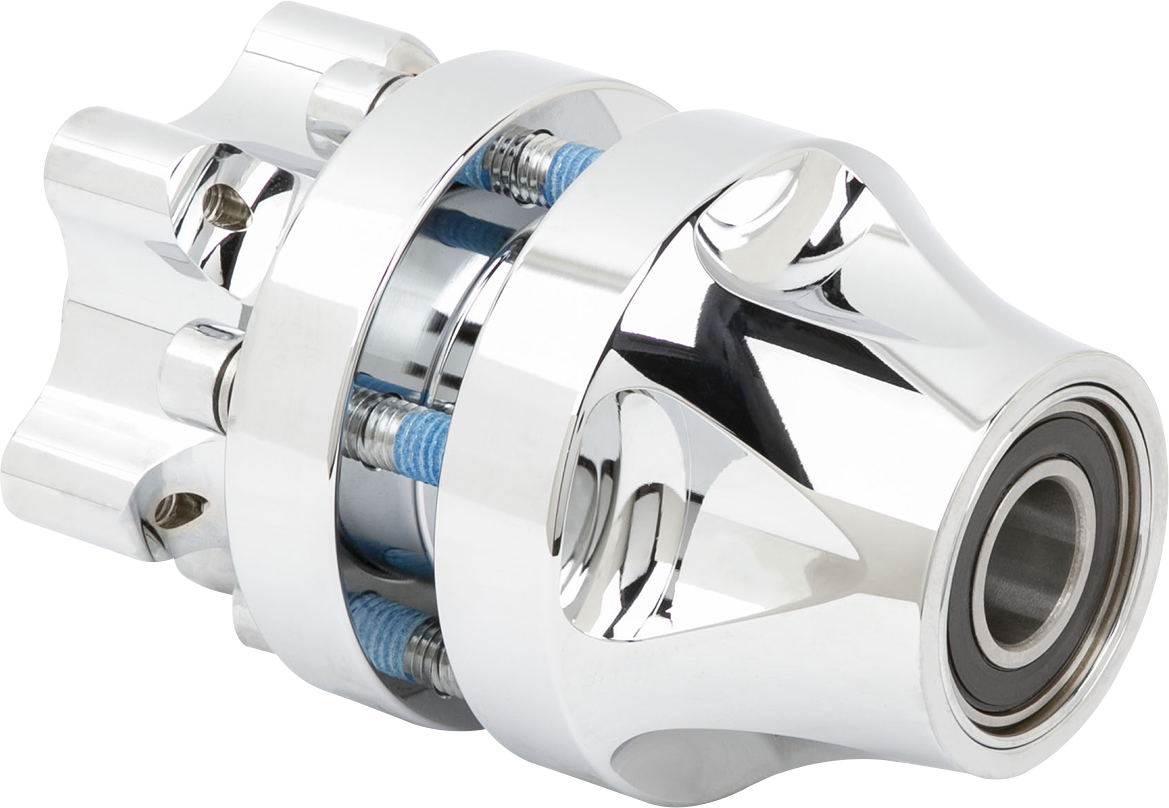 ARLEN NESS Hub - Single Disc - Front - Chrome 71-649