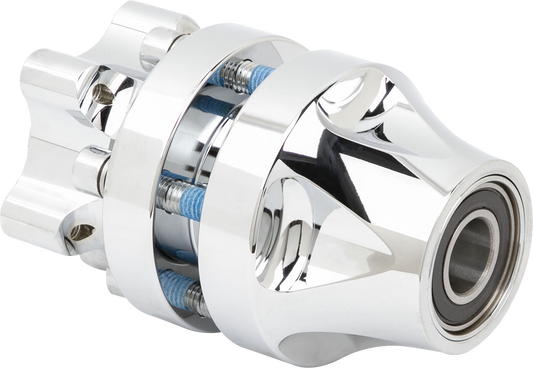 ARLEN NESS Hub - Single Disc - Front - Chrome 71-649