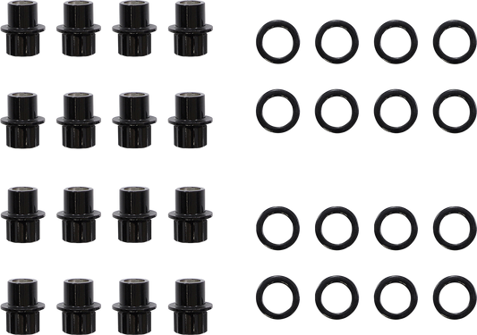 MOOSE UTILITY Lug Nut - Carbon Fiber Wheel - Steel - 3/8"-24 LNBOET3824ASTKT