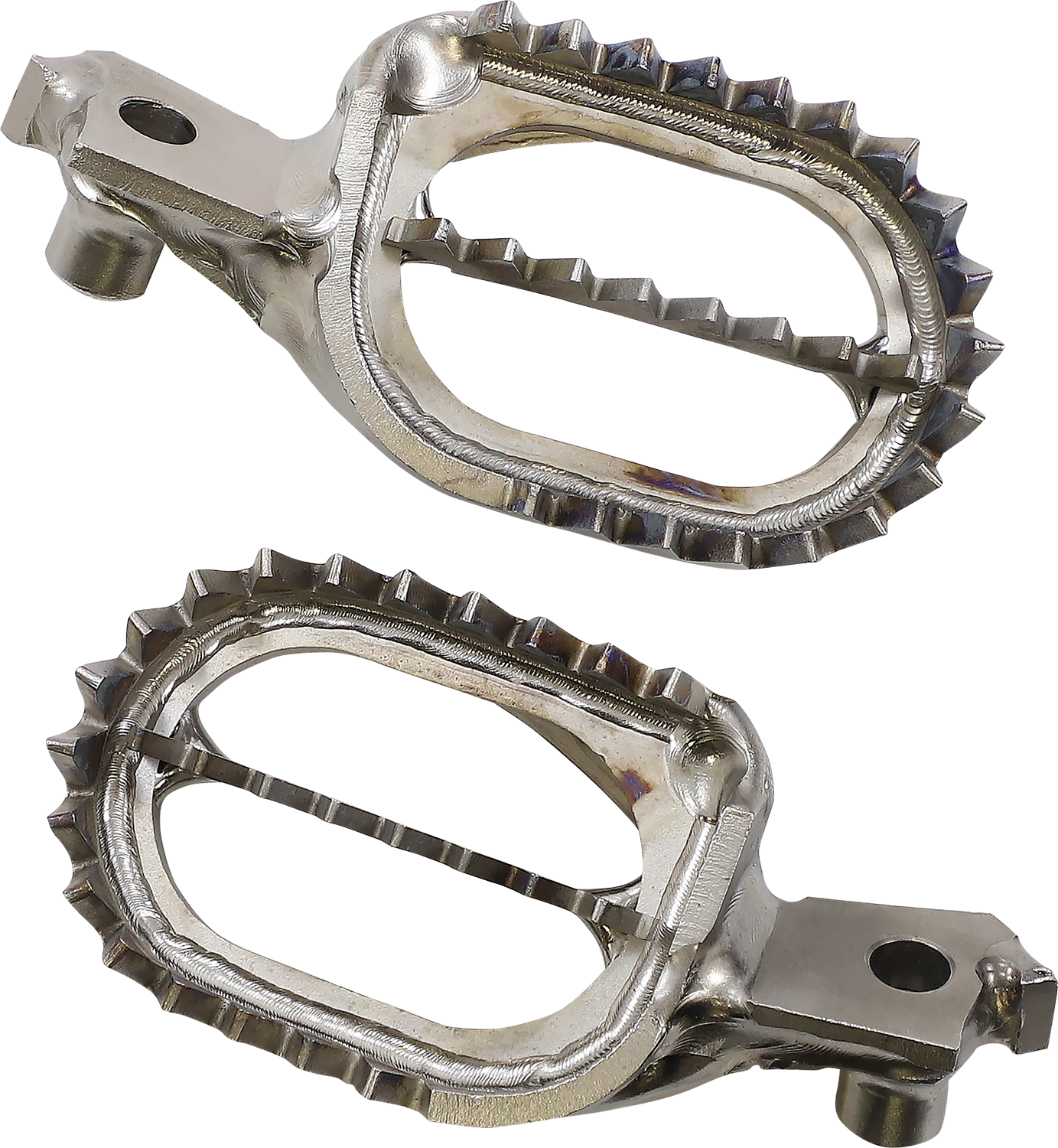 MOOSE RACING Titanium Footpegs - Suzuki 50610-SPTF-00S