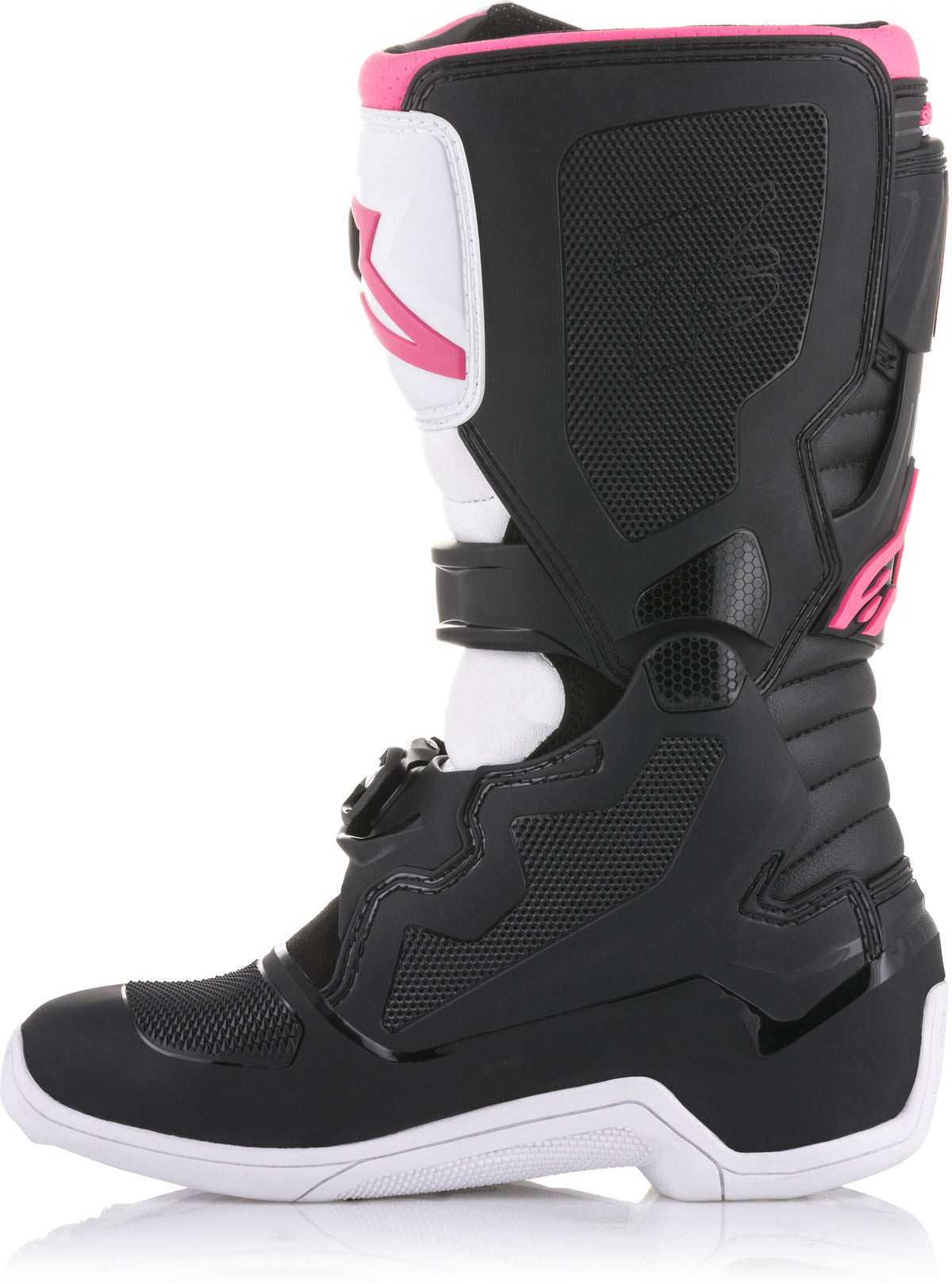 Tech 3 Stella Boots Black/White/Pink Sz 06