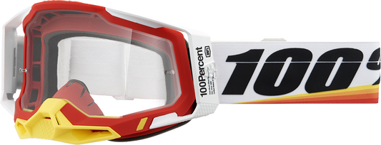 Racecraft 2 Goggles - Arsham Red - Clear