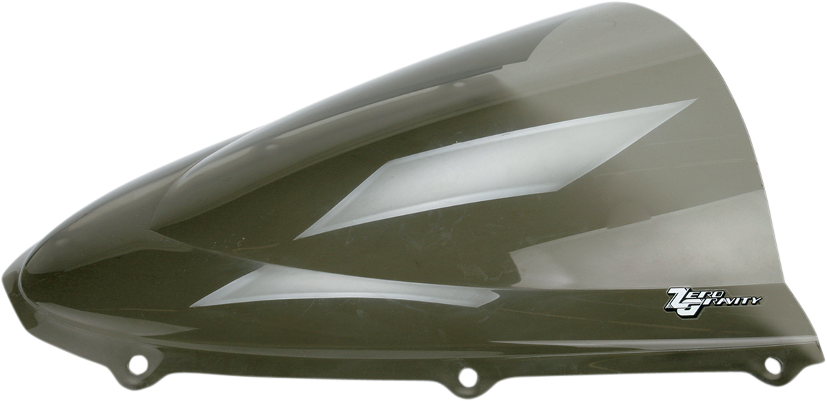 ZERO GRAVITY Double Bubble Windscreen - Smoke - ZX6R/RR 16-246M-02