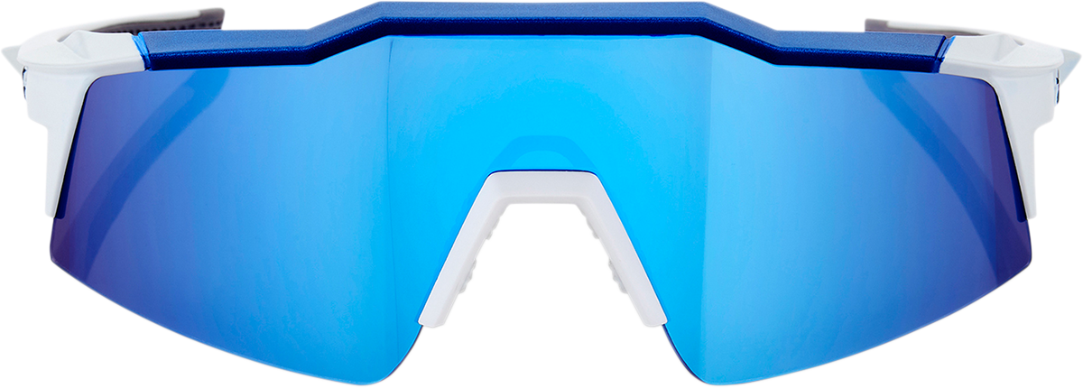 Speedcraft SL Sunglasses - White - Blue Mirror