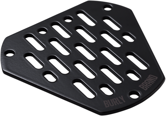 BURLY BRAND MX Face Plate - Black 0206-0181-B