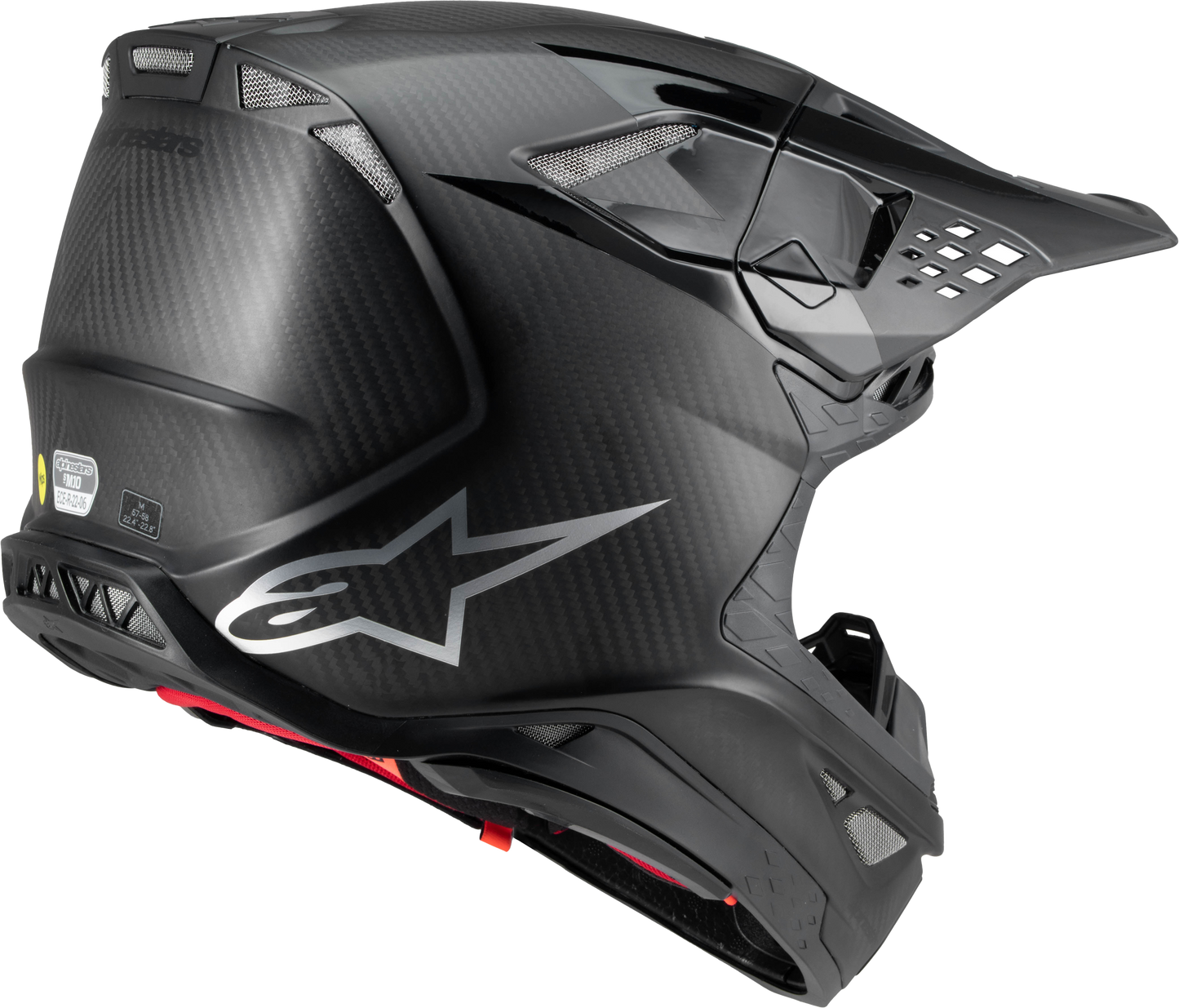 Supertech S M10 Fame Helmet Dark Grey Glossy 2x