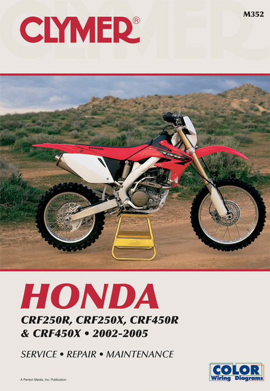CLYMER Manual - Honda CRF250/450 CM352