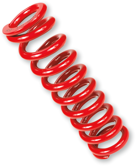 BBR MOTORSPORTS Rear Shock  - Red - Spring Rate 381 lbs/in 660-KLX-1205