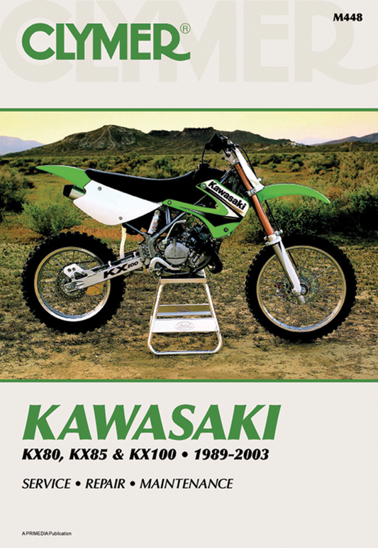 CLYMER Manual - Kawasaki  KX80/85/100 CM4482