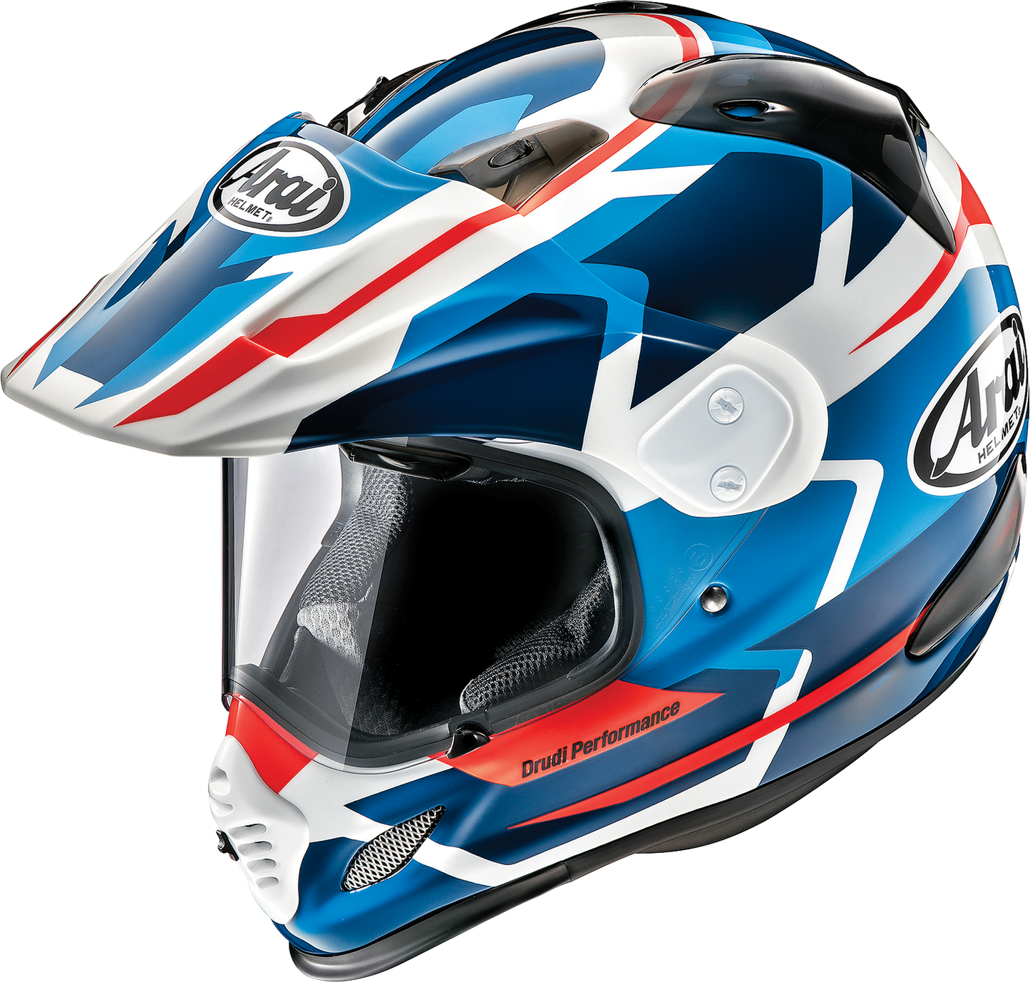 ARAI HELMETS XD-4 Helmet - Depart - White/Blue - XL 0140-0236