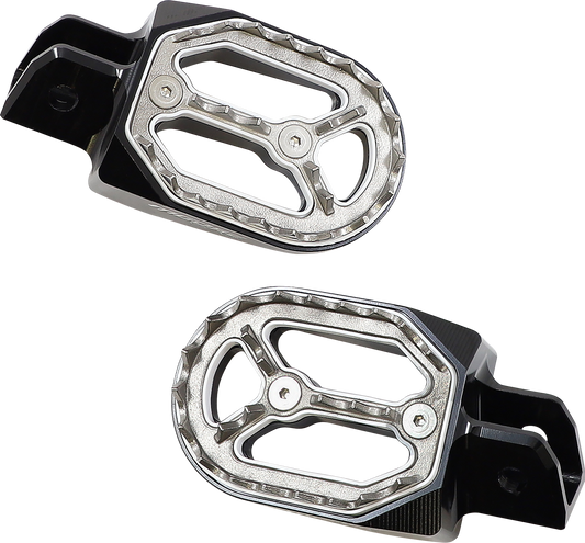 MOOSE RACING Qualifier Footpegs - Yamaha P17-54B4B