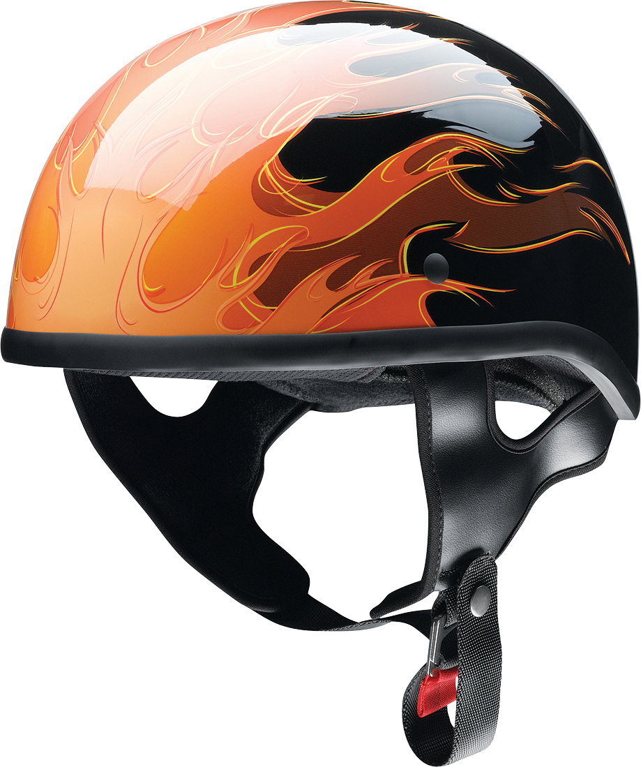 Z1R CC Beanie Helmet - Hellfire - Orange - Small 0103-1346