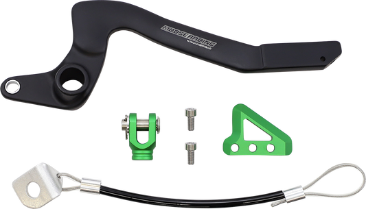 MOOSE RACING Brake Pedal - Green - Kawasaki 82-0344-21-33