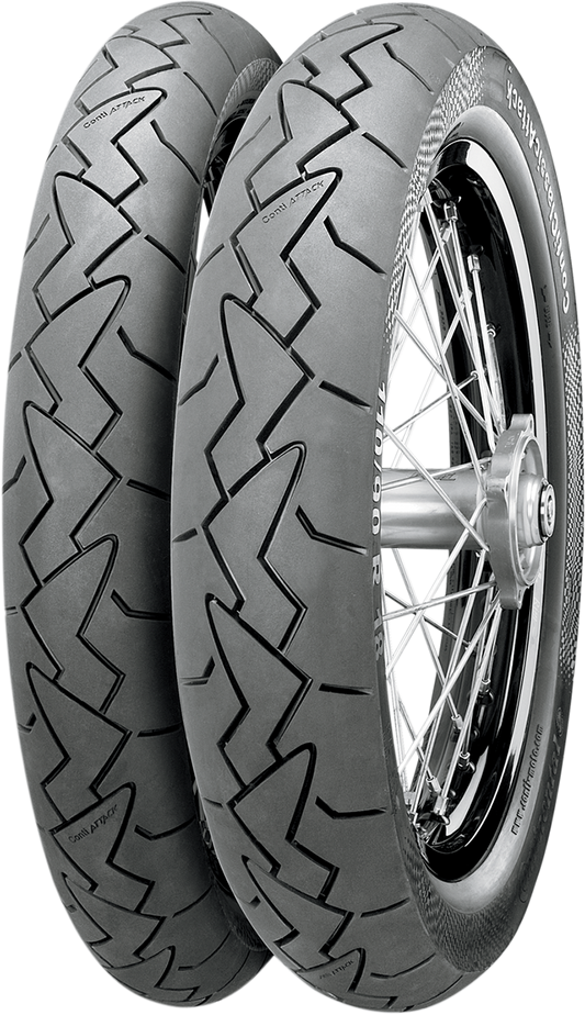 CONTINENTAL Tire - ClassicAttack - Front - 90/90R18 - 51V 02443340000
