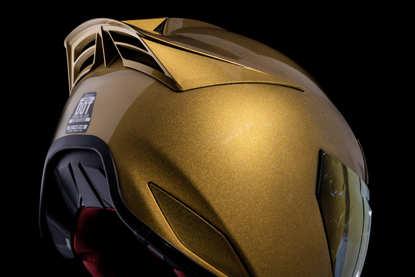 ICON Domain Helmet - Cornelius - Gold - XS 0101-14965