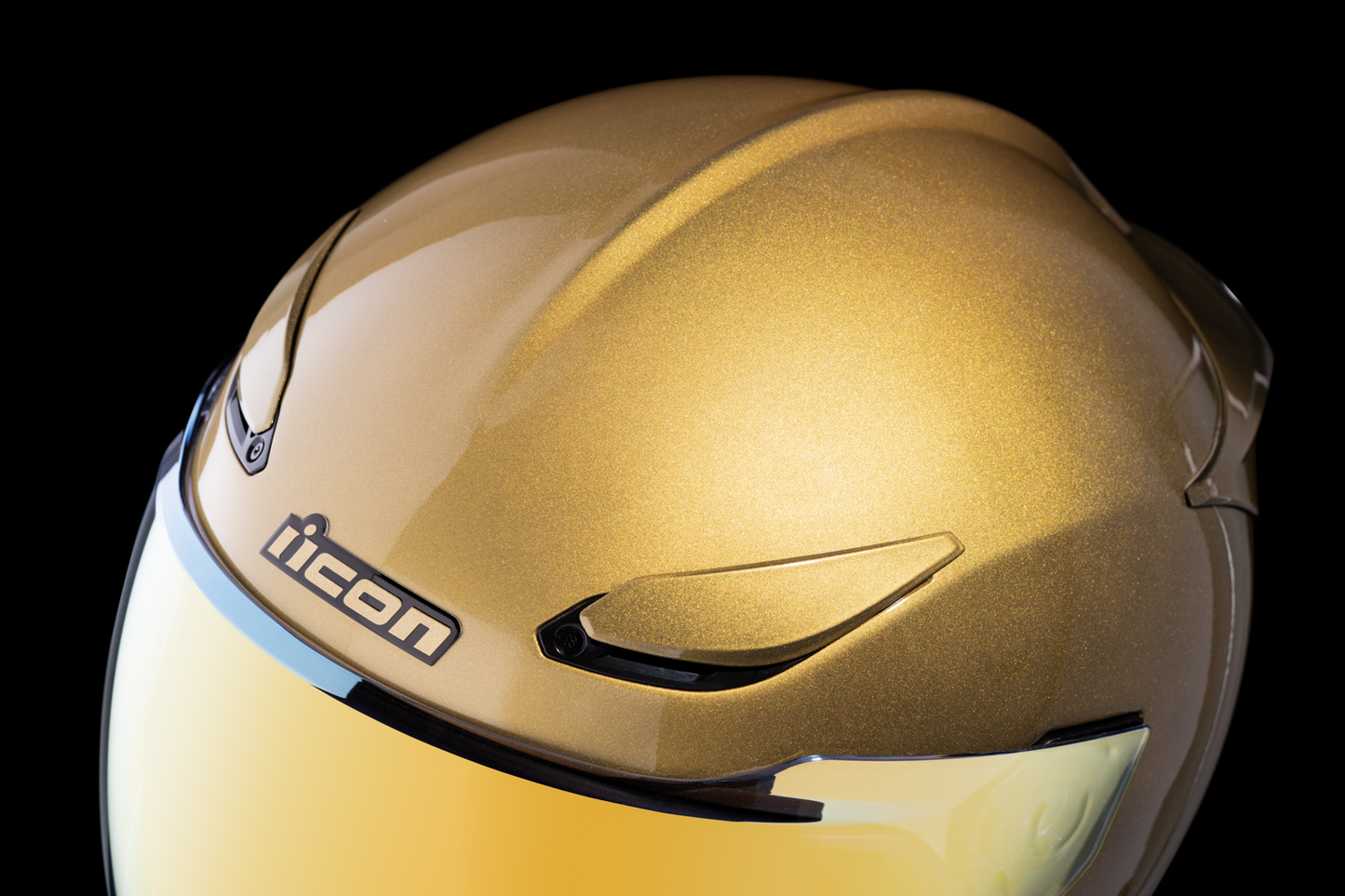 ICON Domain Helmet - Cornelius - Gold - Small 0101-14966