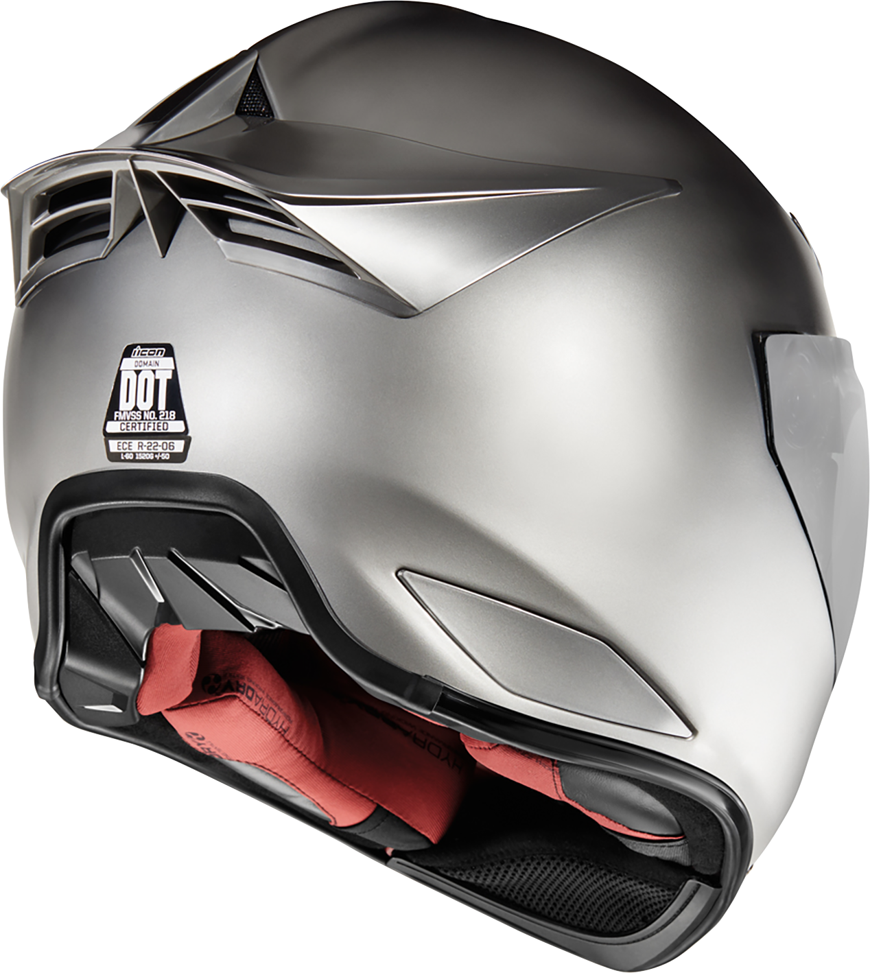 ICON Domain Helmet - Cornelius - Silver - 2XL 0101-14977