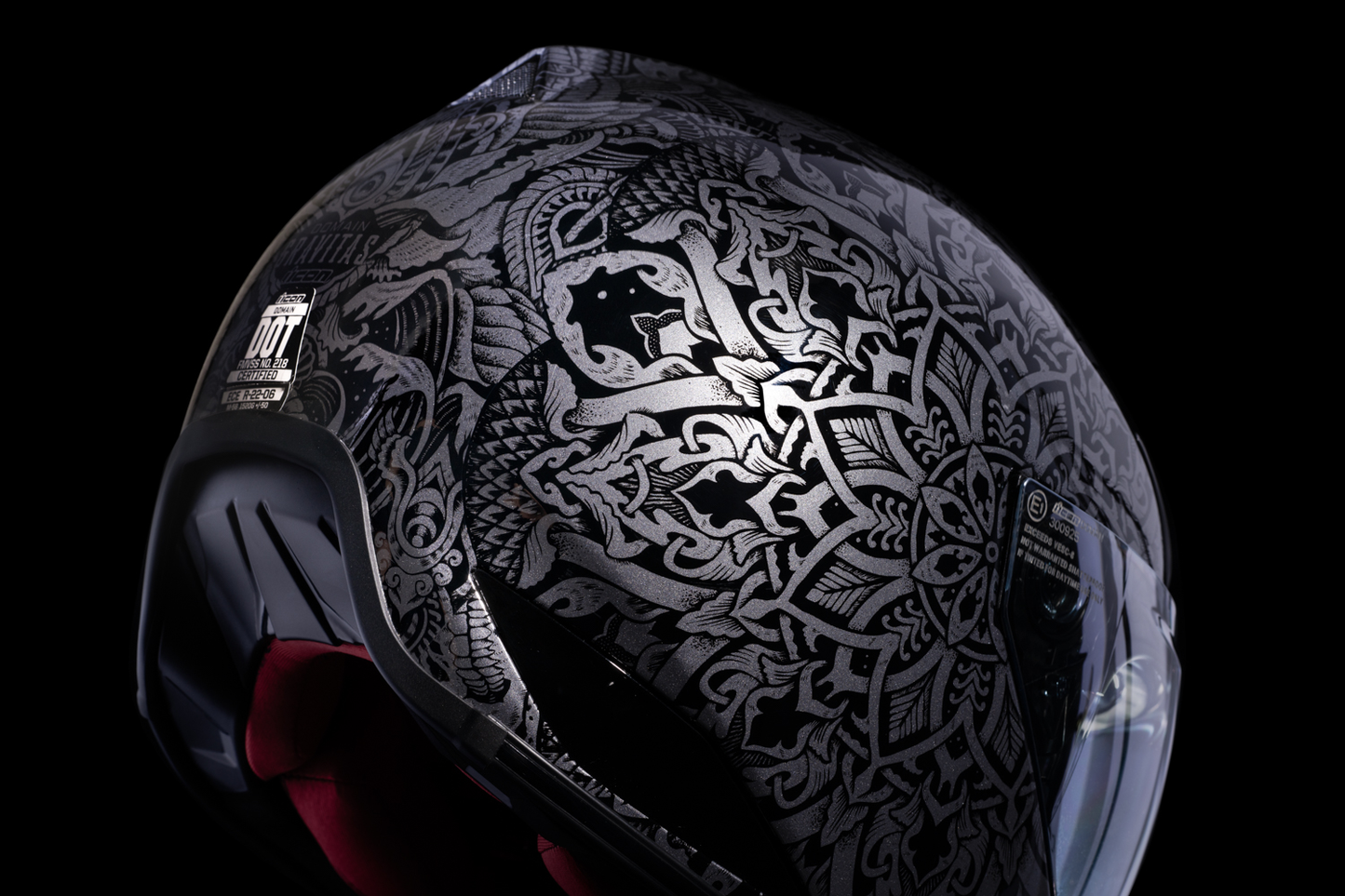 ICON Domain Helmet - Gravitas - Black - XS 0101-14958